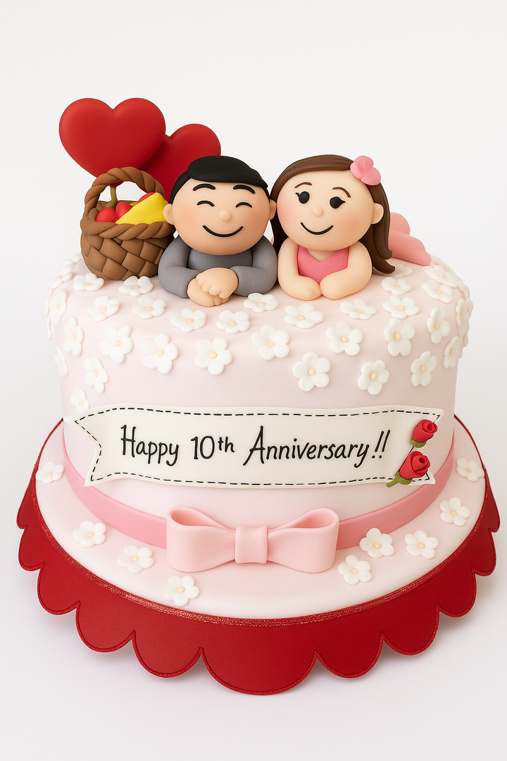 Picnic Anniversary Cake