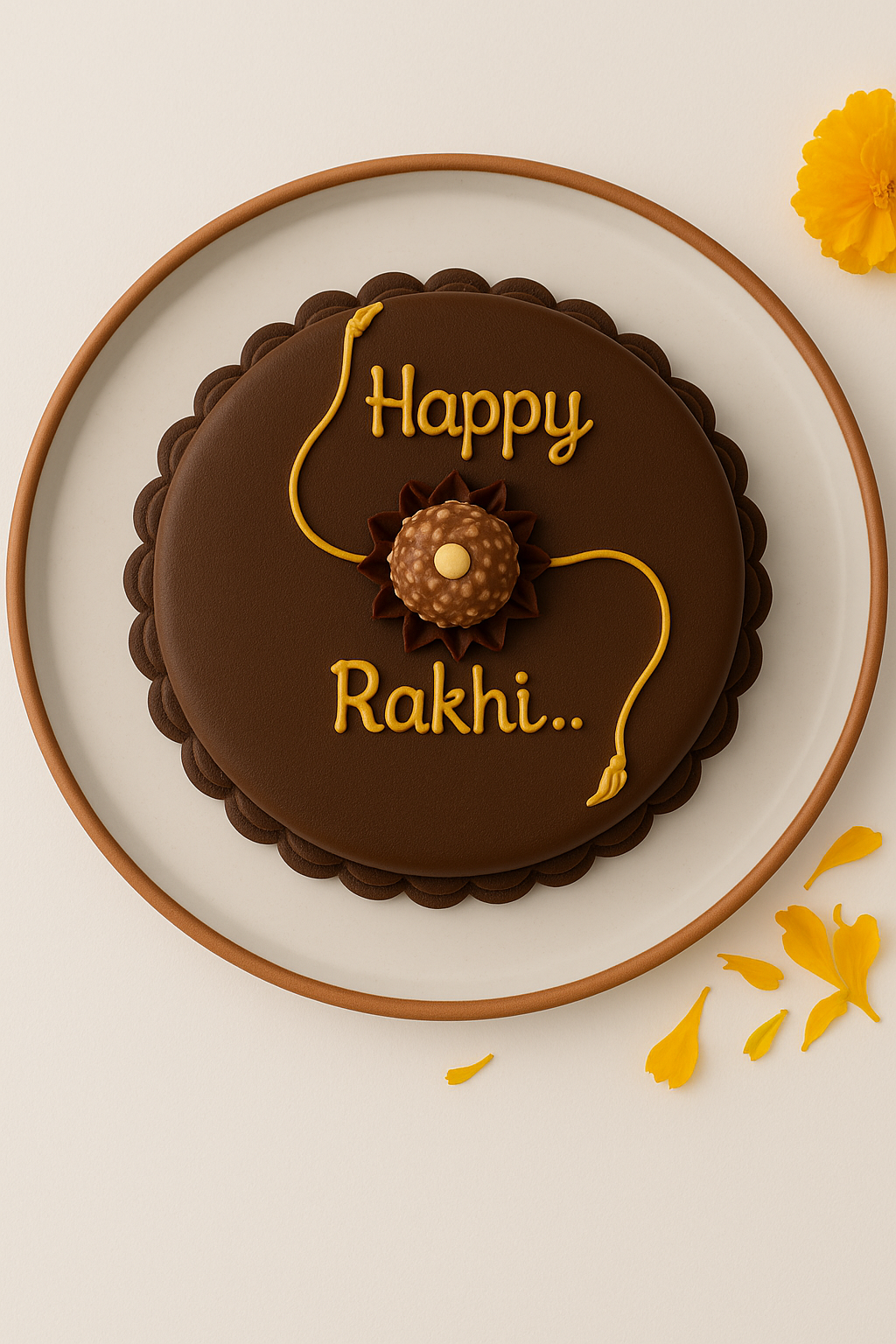 Rakhi Celebration Cream Cake