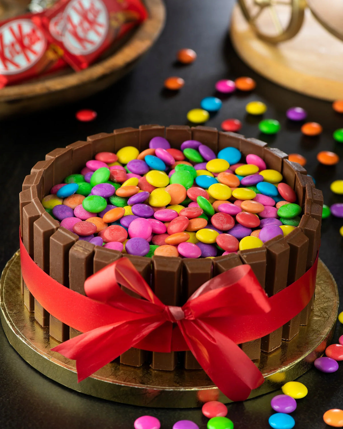 KitKat® & M&Ms® Cake