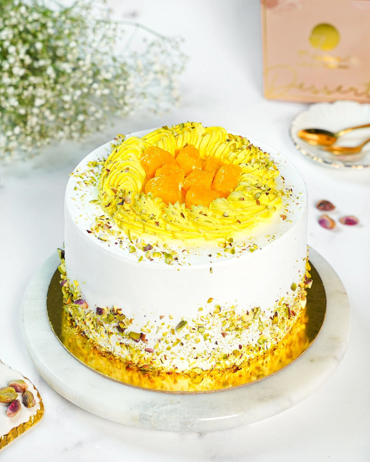 Rasmalai Fusion Cake